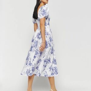 Reformation Davila Linen Dress- size 6